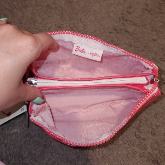 Kipling Barbie Creativity Small Nylon Zippered Pouch - Picture 3 of 6